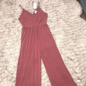 Sienna Sky Mauve Sexy & Soft Jumpsuit NWT